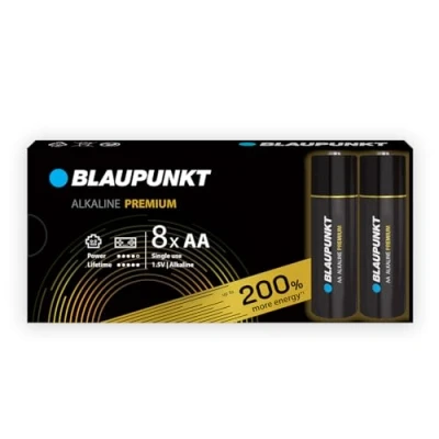 Afbeelding van Blaupunkt AA batterij (penlite) Alkaline 1.5 V 8 stuk(s)