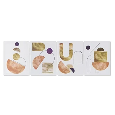 Afbeelding van Schilderij DKD Home Decor S3018133 Abstract Modern (30 x 1,8 40 cm) (4 Stuks)