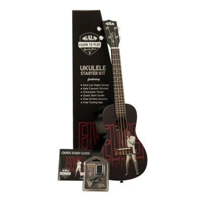 Afbeelding van Kala Learn To Play Elvis Viva Las Vegas Concert Ukulele