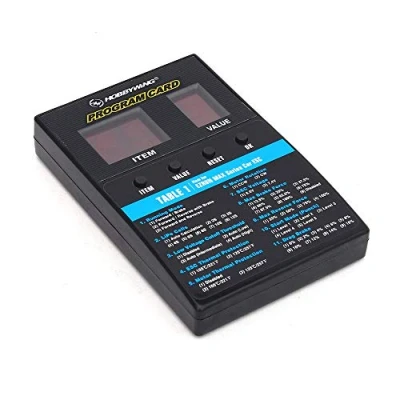 Afbeelding van Goolsky HOBBYWING LED programma kaartenbox voor Platina V1/V2 FlyFun V5 XeRun EzRun QuicRun Seeking serie borstelloze vliegtuig auto bootrobot ESC