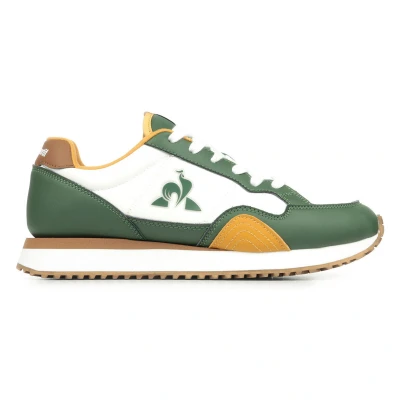 Afbeelding van le coq sportif JET STAR 2 Unisex Sneakers laag, Maat: 42, Optical white/douglas fire Leer/ synthetisch