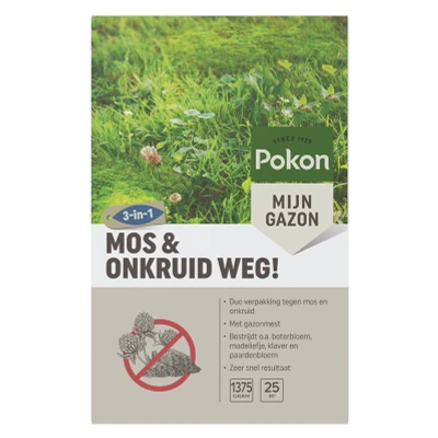 Afbeelding van Pokon Mos &amp; Onkruid Weg!