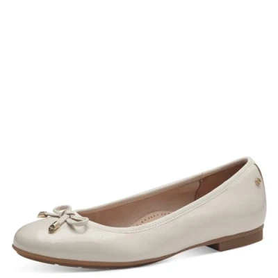 Afbeelding van Tamaris Ballerina&#039;s Wit Dames Maat 36