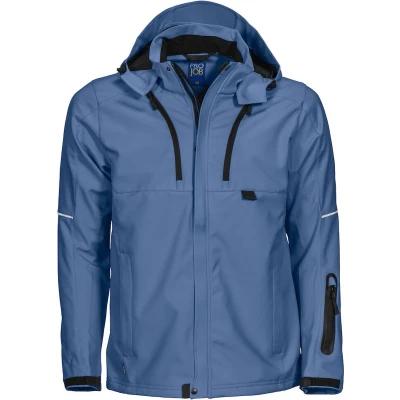 Afbeelding van ProJob 3406 SOFTSHELL JAS 643406 Hemelsblauw 4XL