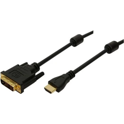 Afbeelding van LogiLink HDMI&gt;DVI D 5m Zwart