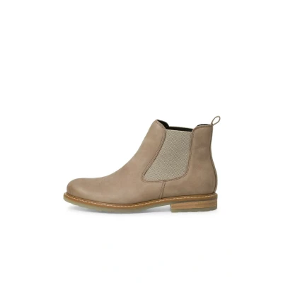Afbeelding van Tamaris dames 1 25056 41 Chelsea laarzen, Taupe Nubuc, 40 EU