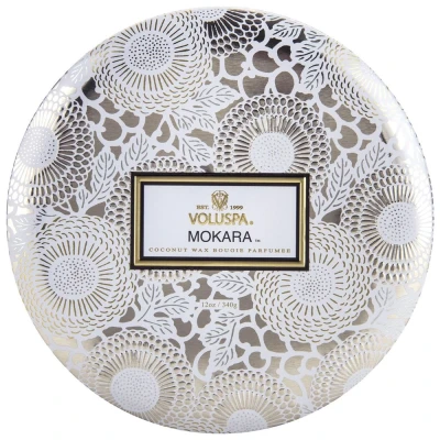 Afbeelding van Voluspa 3 Wick Geurkaars 340gr Mokara
