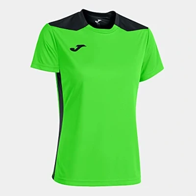 Afbeelding van T Shirt korte mouw Championship VI Fluor Groen Zwart, 901265.021.L