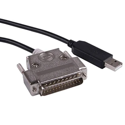 Afbeelding van FTDI Chip Usb naar RS232 25 Pin DB25 Male Connector Seriële Adapter Kabel CNC Controls Programmeerkabel Compatib C 232R US