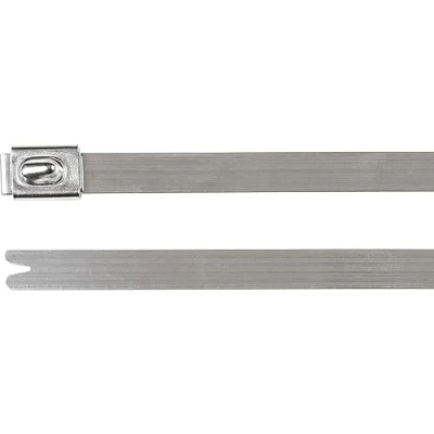 Afbeelding van HellermannTyton 111 93058 MBT5SS SS304 ML Kabelbinder Zilver Met kogelsluiting, UV stabiel 1 stuk(s)