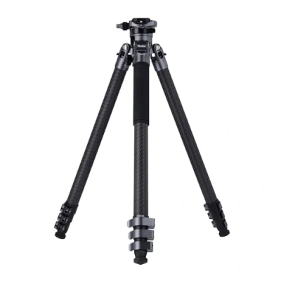 Afbeelding van Rollei Easy Traveler XL Carbon statief 10 kg draagkracht, stabiele constructie, ultralicht, compact, moeiteloos vastzetfunctie
