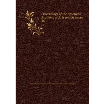 Afbeelding van Proceedings of the American Academy Arts and Sciences