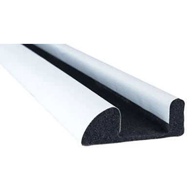 Afbeelding van Stormguard interne schuimstof onder deur tochtstopper wit