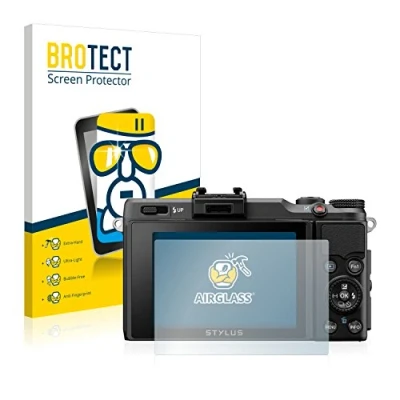 Afbeelding van BROTECT Screenprotector voor Olympus Stylus XZ 2 Folie Beschermfolie Beschermglas transparant