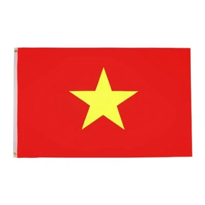 Afbeelding van Vietnamese vlag 150x90 cm vlaggen 90 x 150 Banner 3x5 ft Hoge kwaliteit AZ FLAG