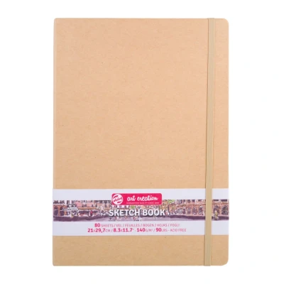 Afbeelding van Schetsboek Talens Art Creation kraft 21x30cm 140gr 80vel