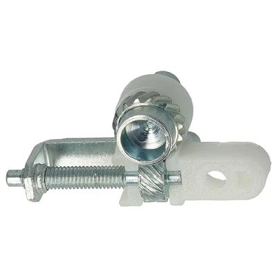 Afbeelding van vhbw Kettingspanner compatibel met Stihl MS 180, 171, 181, 190, 191 kettingzaag zijkant, kunststof/ijzer, 27 g, zilverwit
