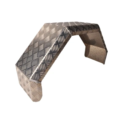 Afbeelding van De Haan Spatbord Alu 14/15 inch 800x240x400 mm