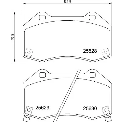 Afbeelding van Brembo Remblokset P 59 094