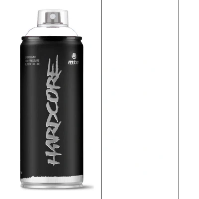 Afbeelding van MTN Satijn Witte spuitverf 400ml hoge druk en satijnen afwerking