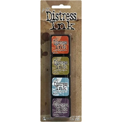 Afbeelding van Ranger Distress Mini Ink Kit 8 TDPK40385 Tim Holtz