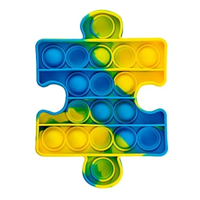 Afbeelding van CRAZE PressNPop Press N POP 37232 Puzzel, fidget speelgoed, sensorisch, anti stress speelgoed voor kinderen en volwassenen, bellenblaasset, kleurrijke motieven,
