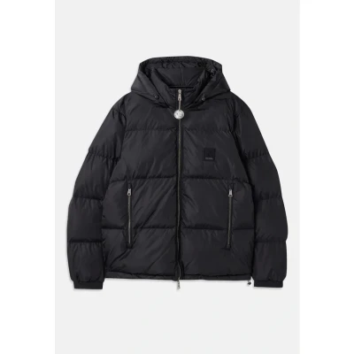 Afbeelding van Armani Exchange heren Puffer jack met afneembare capuchon in de kleur Zwart, maat: XS