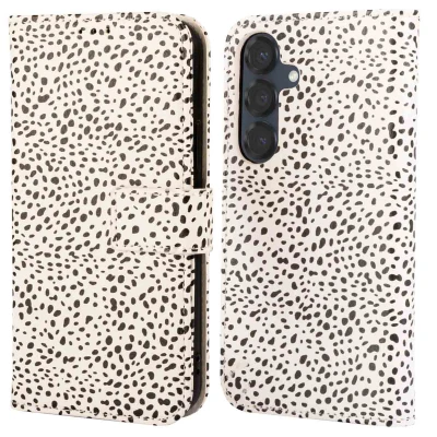 Afbeelding van imoshion Hoesje Geschikt voor Samsung Galaxy S25 Design Bookcase smartphone Desert Dots