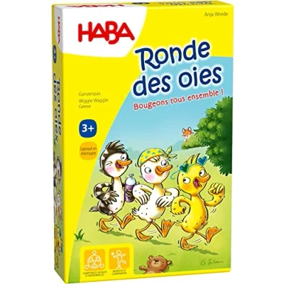 Afbeelding van Haba !!! Jeu Ronde des oies (Frans) = Duits 1306978001 Nederlands 1306978004.