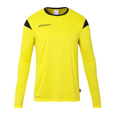 Afbeelding van Uhlsport Squad 27 Voetbalshirt Lange Mouw Kinderen Limoen / Zwart Maat: 152
