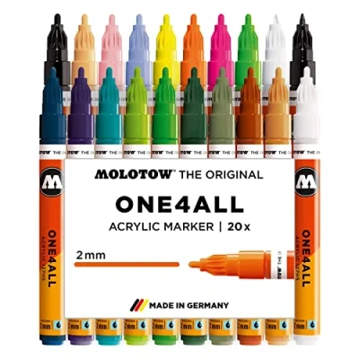 Afbeelding van Molotow One 4 All 127 HS Main Kit 2; 20x marker set