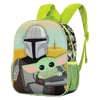 Afbeelding van Star Wars rugzak The Mandalorian Yoda 3d
