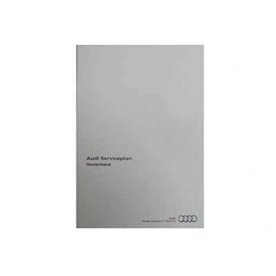 Afbeelding van Audi Original serviceplan Serviceboekje A1, A3, A4, A5, A6, A7, A8, TT, Q3, Q5, Q7, R8