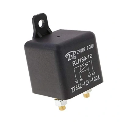Afbeelding van Mintice 12V 100A 4 polig SPST auto relais sluiter wisselrelais power split gratis aan/uit motorfiets boot