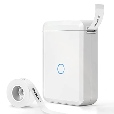 Afbeelding van JADENS D110 labelmakermachine met tape, draagbare thermische Bluetooth labelprinter voor opslag, kantoor, thuis, organiseren, mini labelstickermaker meerdere sjablonen
