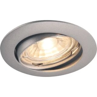 Afbeelding van SLV 1000721 Inbouwlamp GU10 Zilver grijs