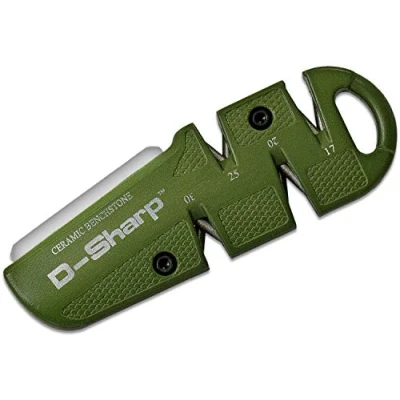 Afbeelding van Lansky D Sharp Diamond Pull Through Quad Hoek Messenslijper, Groen (DSHARP)