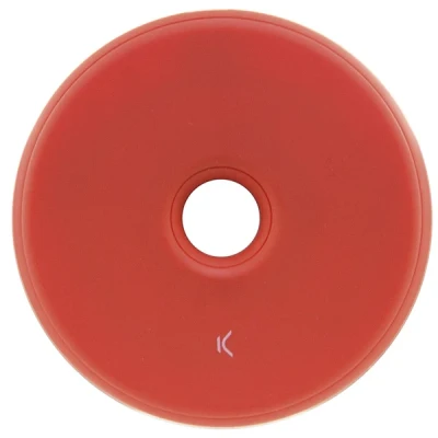 Afbeelding van KSIX Mini draadloze oplader 5W rood