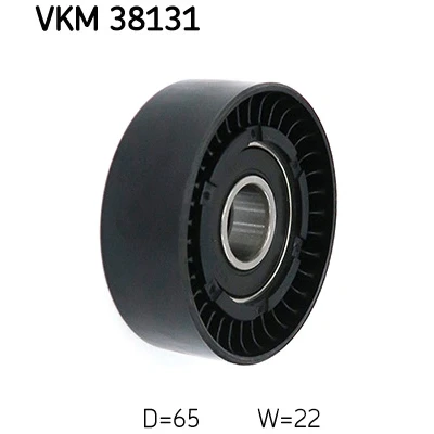 Afbeelding van Skf Geleiderol (poly) V riem VKM 38131