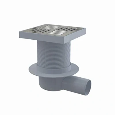 Afbeelding van Vloer Afvoer 150 x 50 Horizontale RVS Douche Bad Drain