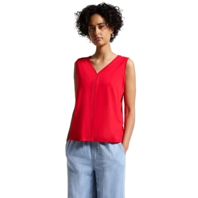 Afbeelding van Street One Top, Dames, Maat: 38, Rot