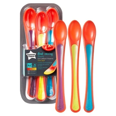 Afbeelding van Tommee Tippee Heat Sensing Spoons, Pack 3