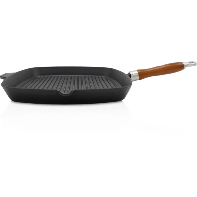 Afbeelding van Krüger Steakpan Einsenguss Grill / Steakpfanne RUSTICA, 28 x 28cm (1 delig)