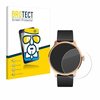 Afbeelding van BROTECT Glas Screen Protector voor Withings ScanWatch Light Schermbeschermer [9H Hardheid, Beschermglas Folie niet Gehard Glas]
