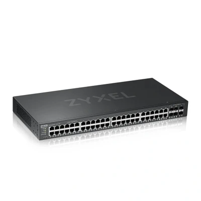 Afbeelding van Zyxel GS2220 50 EU0101F netwerk switch Managed L2 Gigabit Ethernet (10/100/1000) Zwart