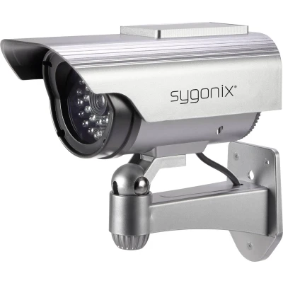 Afbeelding van Sygonix SY 3420674 Dummy camera Met zonnepaneel, knipperende LED