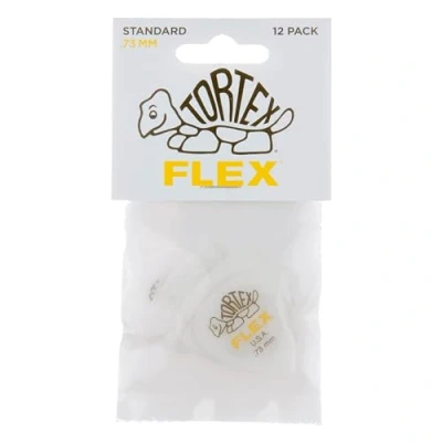 Afbeelding van Dunlop JD PIC 428P.73 Tortex Flex Standard Pick 0.73mm (12 Pack) Plectrum set