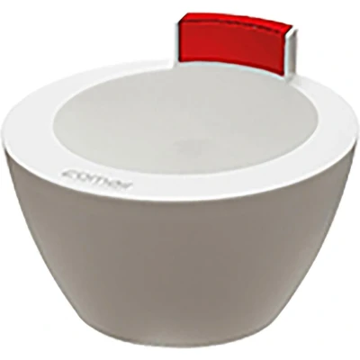 Afbeelding van Comair Verfbakje &amp; Treatment Bowl Wit/Rood 350 ml