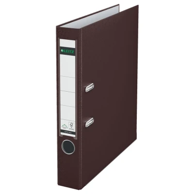 Afbeelding van Ordner Leitz A4 50mm PP bruin