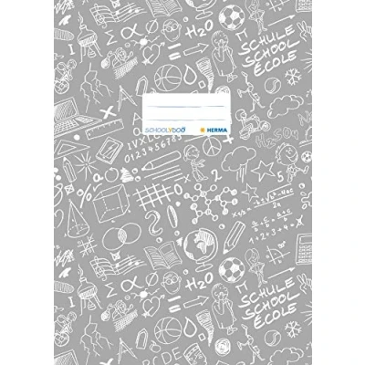 Afbeelding van 10x Schriftkaft A4 SCHOOLYDOO grijs